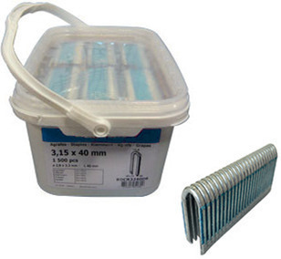 Seau 2100 Crampillons 3.15X12.8X40MM Barette Collee référence fournisseur 451044